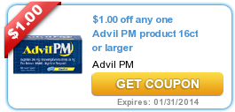 advil pm coupon