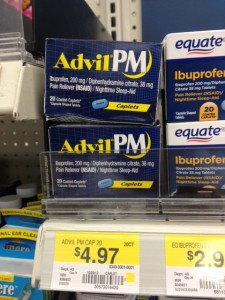 advil pm walmart