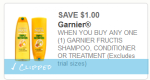 garnier coupon