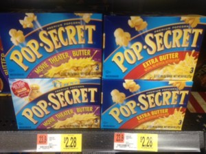 pop secret walmart