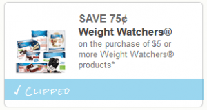 weight watchers coupon