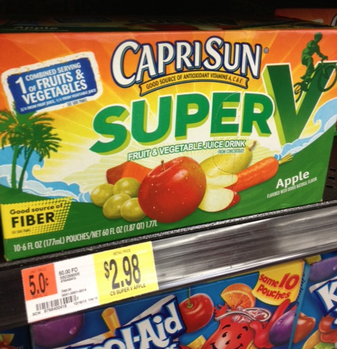 CapriSun Super V Walmart