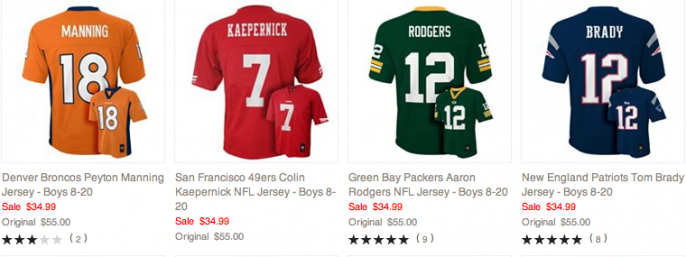 NFL Jerseys Kohls