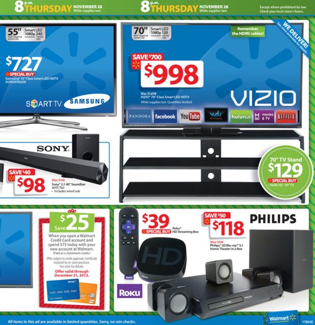 Walmart Black Friday Ad Page 17