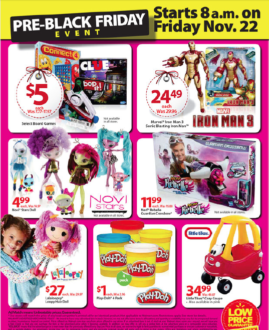 Walmart Pre Black Friday Ad Pg 2