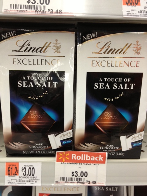 lindt walmart bag