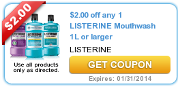 listerine coupon