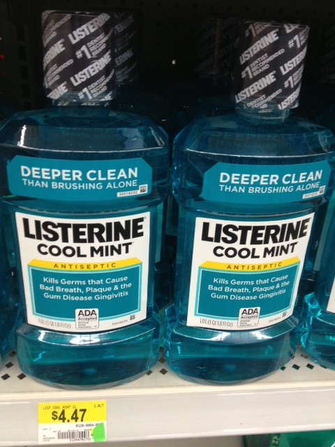 listerine walmart