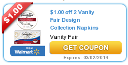 vanity napkin coupon