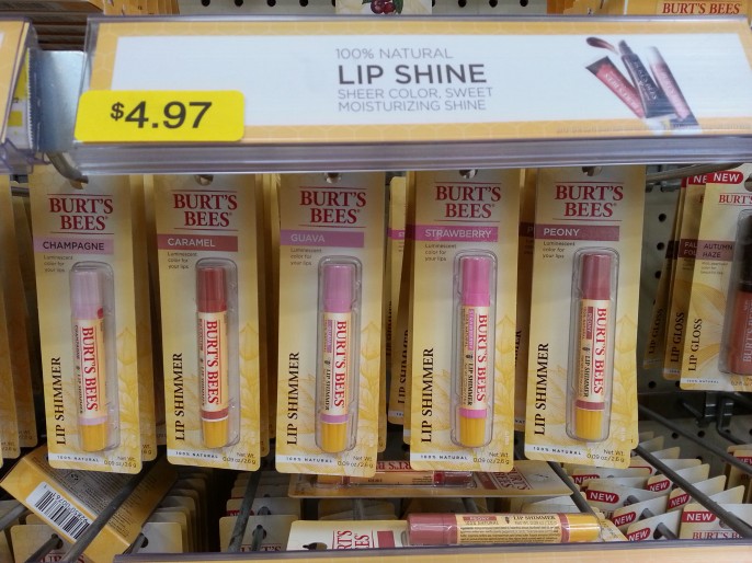 Burts Bee Lip color walmart 