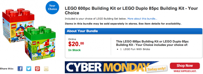 Lego Building Set Walmart