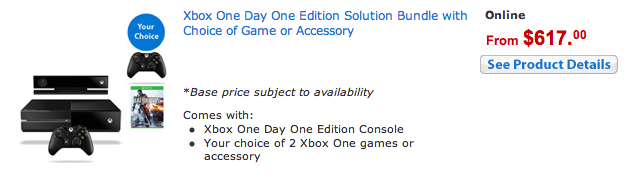 Xbox ONe Day One Edition