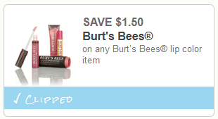 burts bee coupon