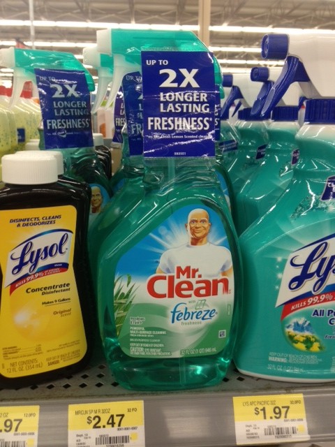 mr clean walmart