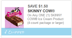 skinny cow coupon