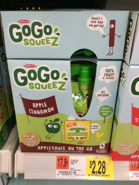 Gogo Squeez Walmart