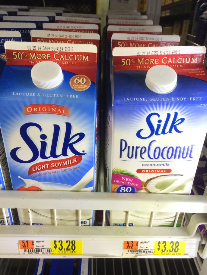 Silk Coconut Milk Walmart  (1)