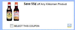 kikkoman coupon