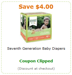 seventh generation diaper coupon