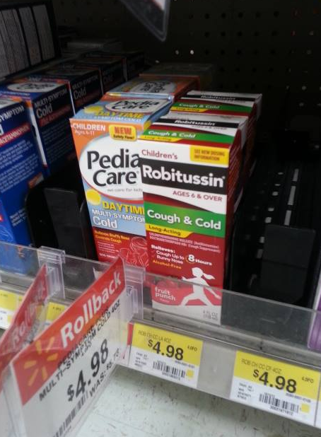 Robitussin Childrens walmart