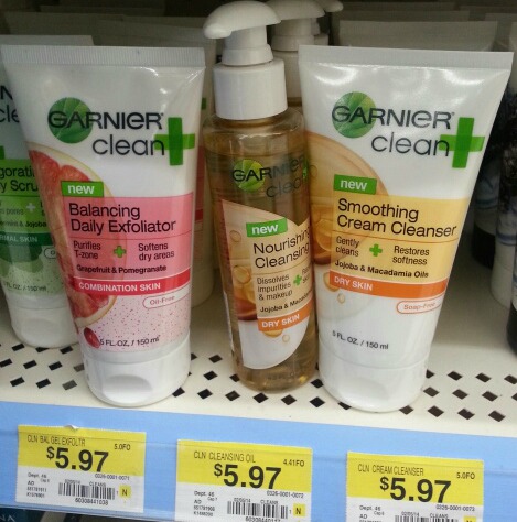 garnier clean walmart