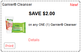 garnier coupon