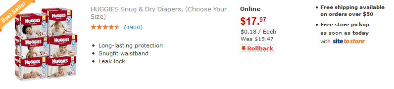 huggies diapers