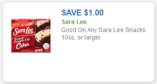 sara lee coupon