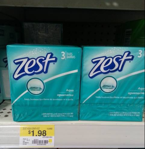 zest bars 3pk Walmart