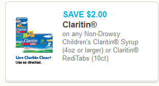 claritin coupon