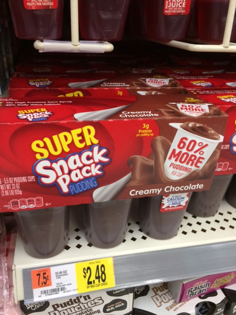 snack pack Walmart Super