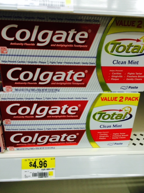 Colgate Total Walmart