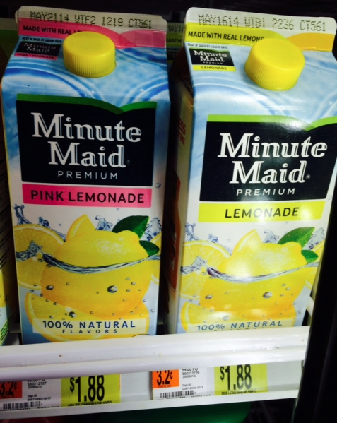 Minute Maid Walmart