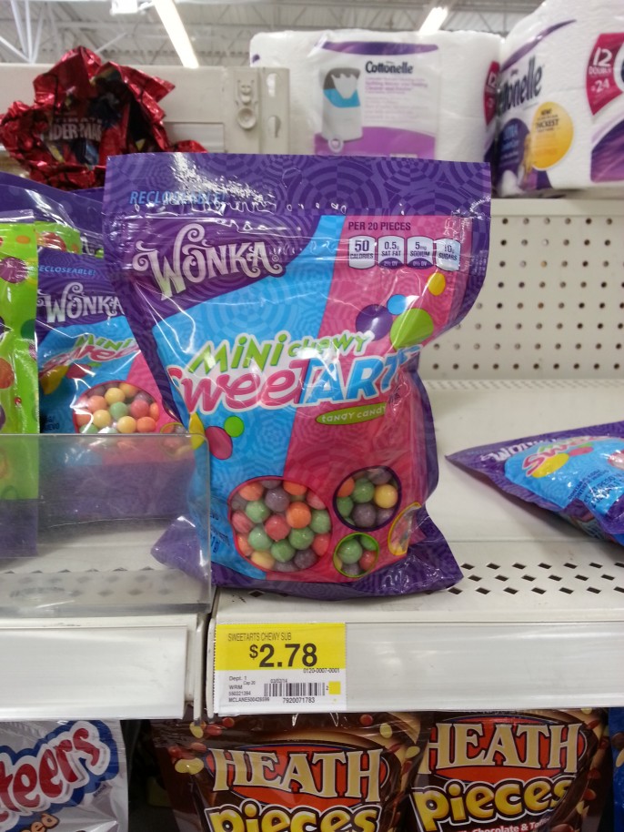 Wonka stand up walmart