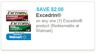 excedrin coupons