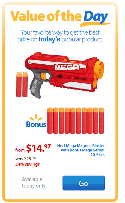 nerf mega walmart