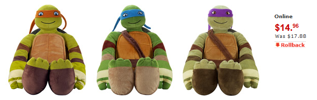 tmnt pillow buddy