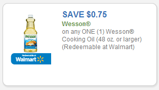 wesson coupon