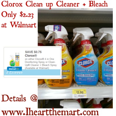 Clorox clean up