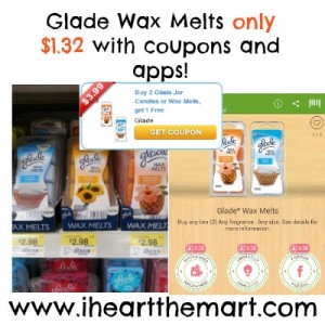 glade wax coupon deal