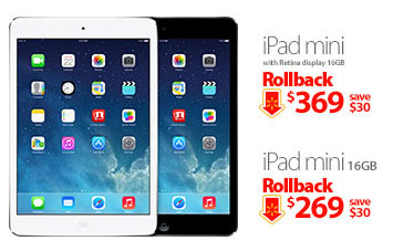 ipad mini rollback