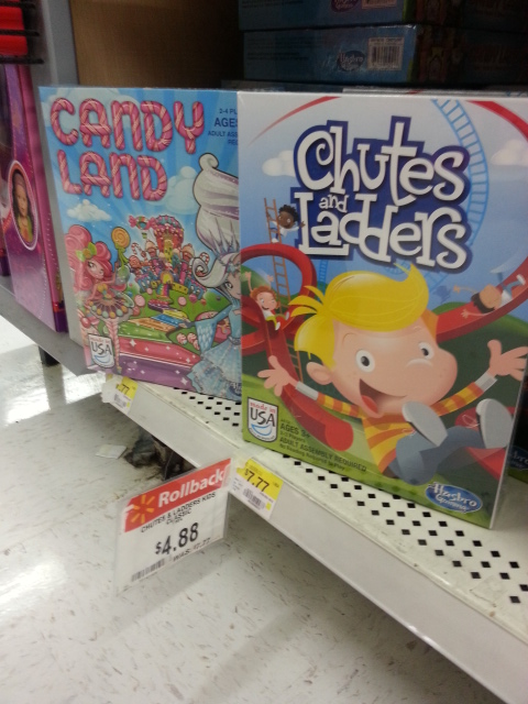 Candy Land Chutes and ladders