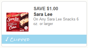 sara lee coupon