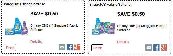 snuggles coupon