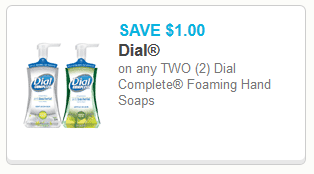 Dial soap coupon