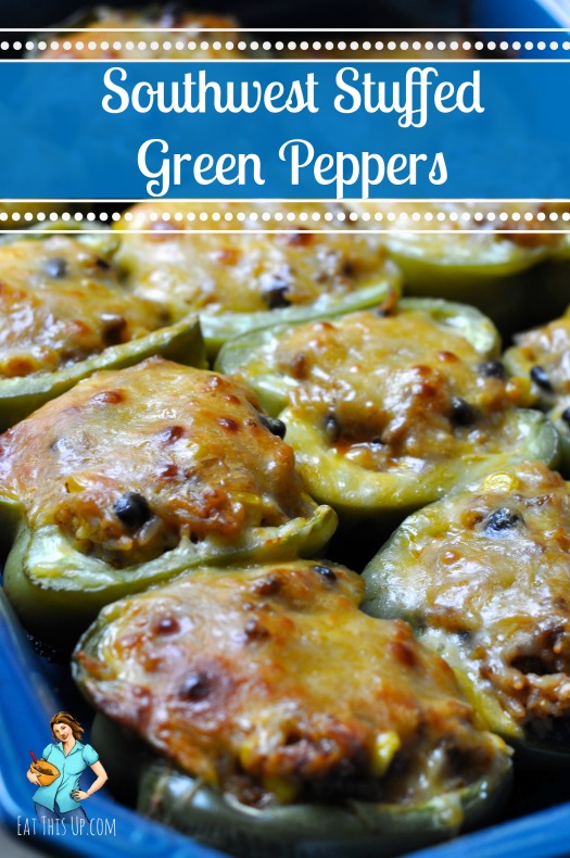 Southwest Stuffed Green Peppers