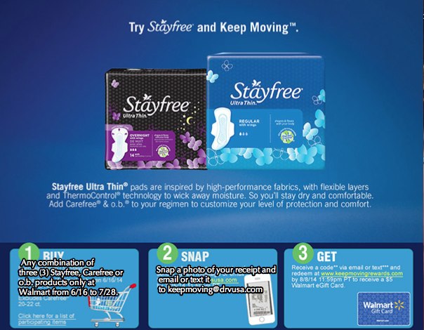 Stayfree Giftcard 1