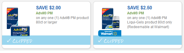 advil pm coupon