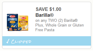 barilla coupon