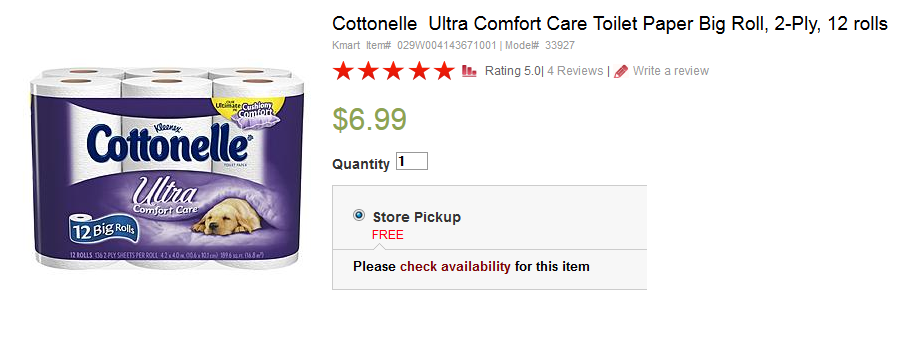 cottonelle kmart